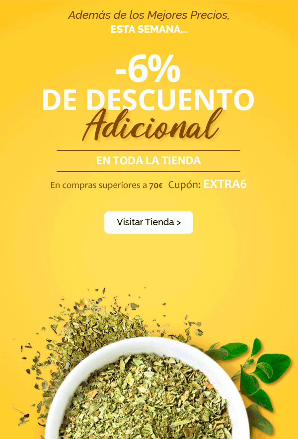Esta semana, - 6% EXTRA en Toda la Web